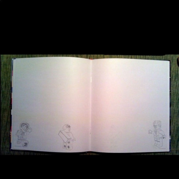 The Lego Movie Action Story Sketchbook NWT with stickers - Hardcover - Picture 7 of 7